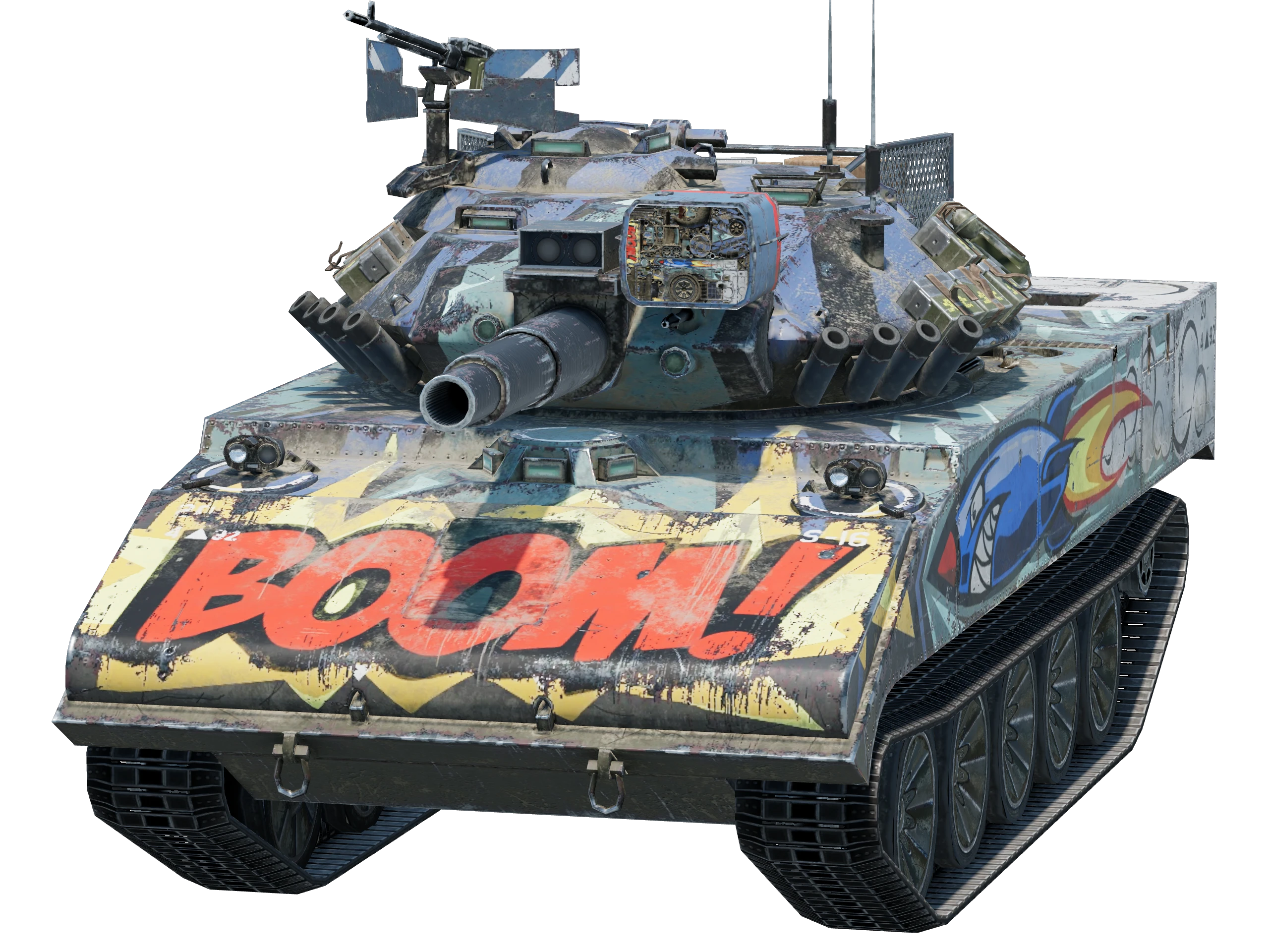 XM551 Sheridan Ракетный