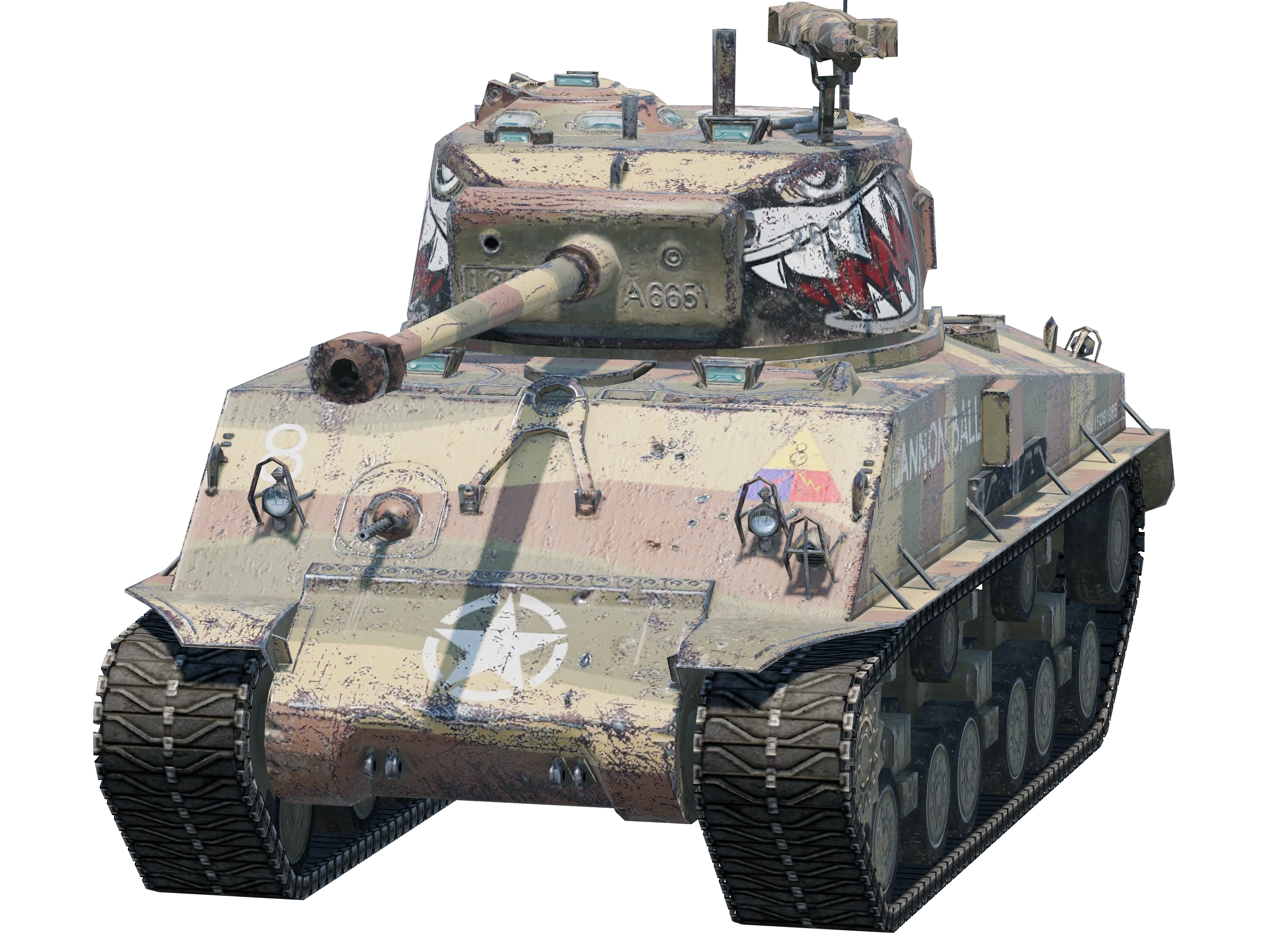 M4A3E8 Зубастый